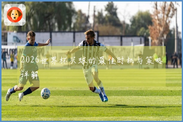 2026世界杯买球的最佳时机与策略详解