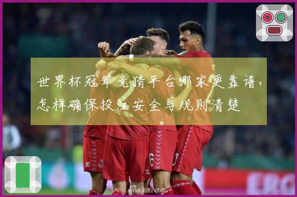 世界杯冠军竞猜平台哪家更靠谱，怎样确保投注安全与规则清楚